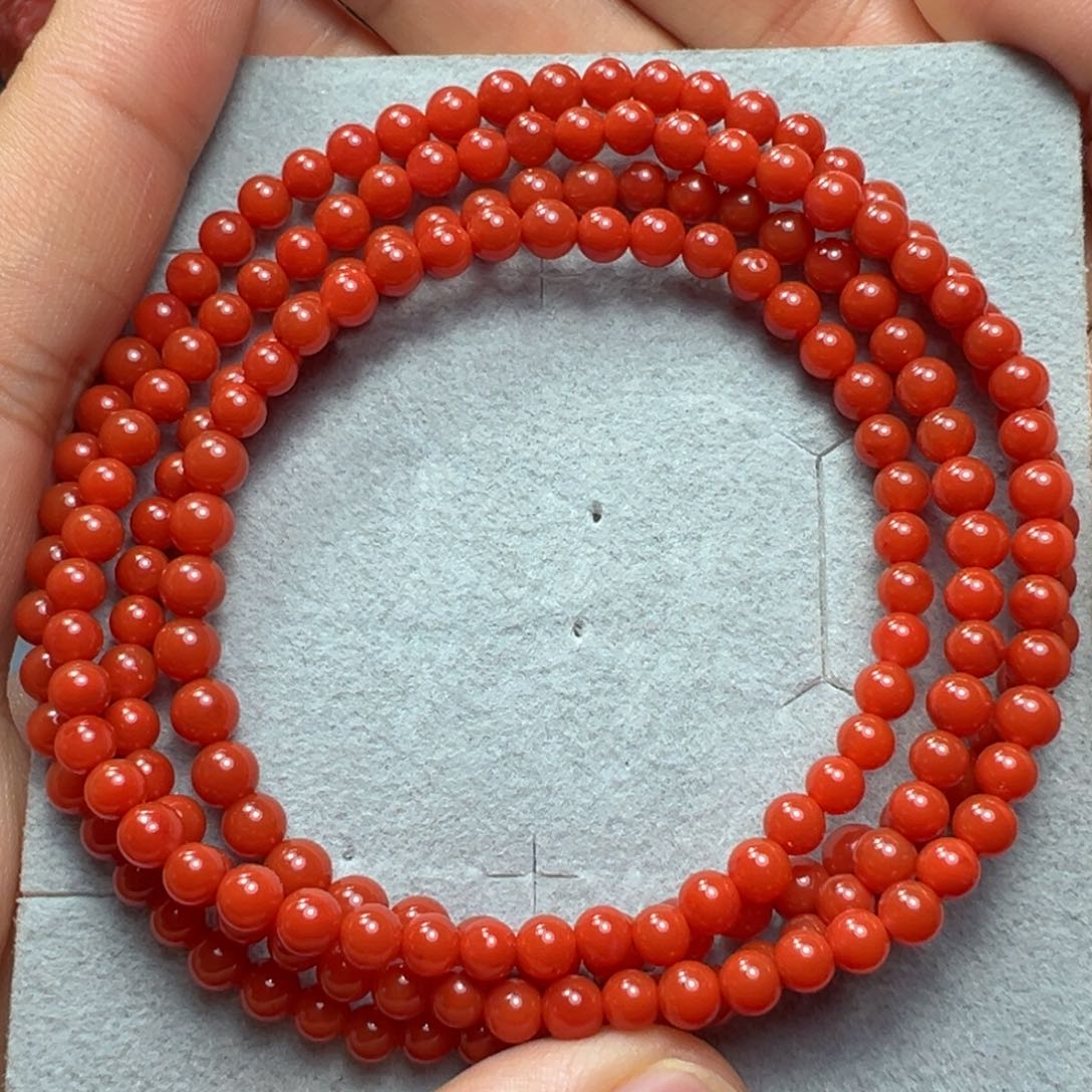 南红玛瑙未镶嵌手串