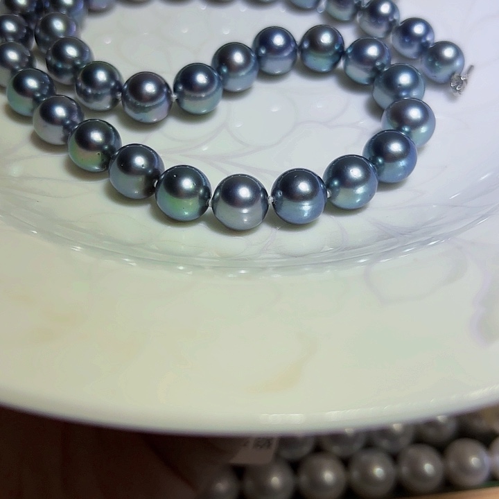 未镶嵌海水珍珠项链9-11