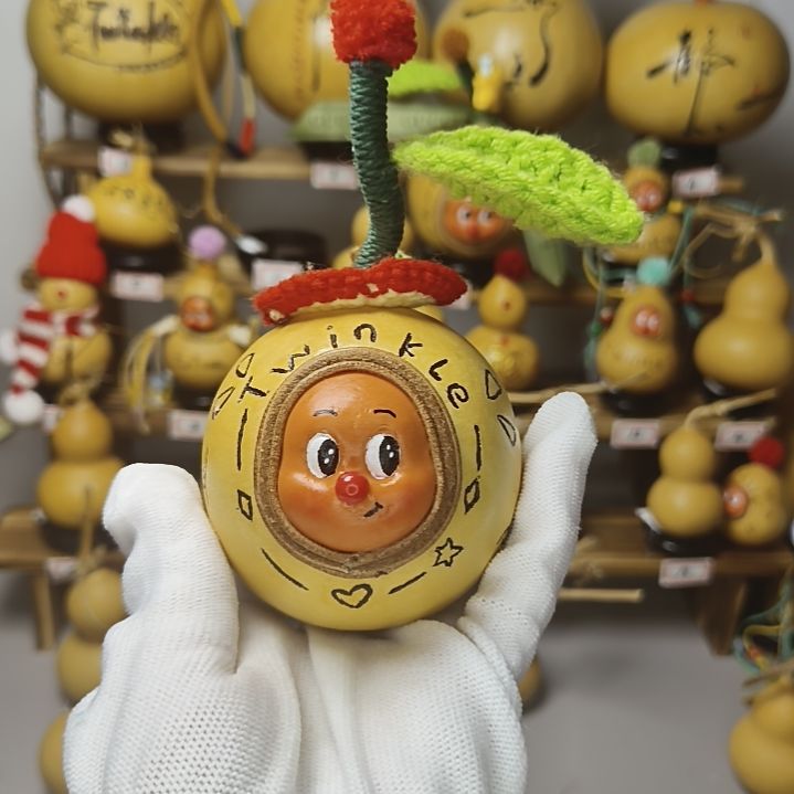 葫芦纯手工福禄摆件