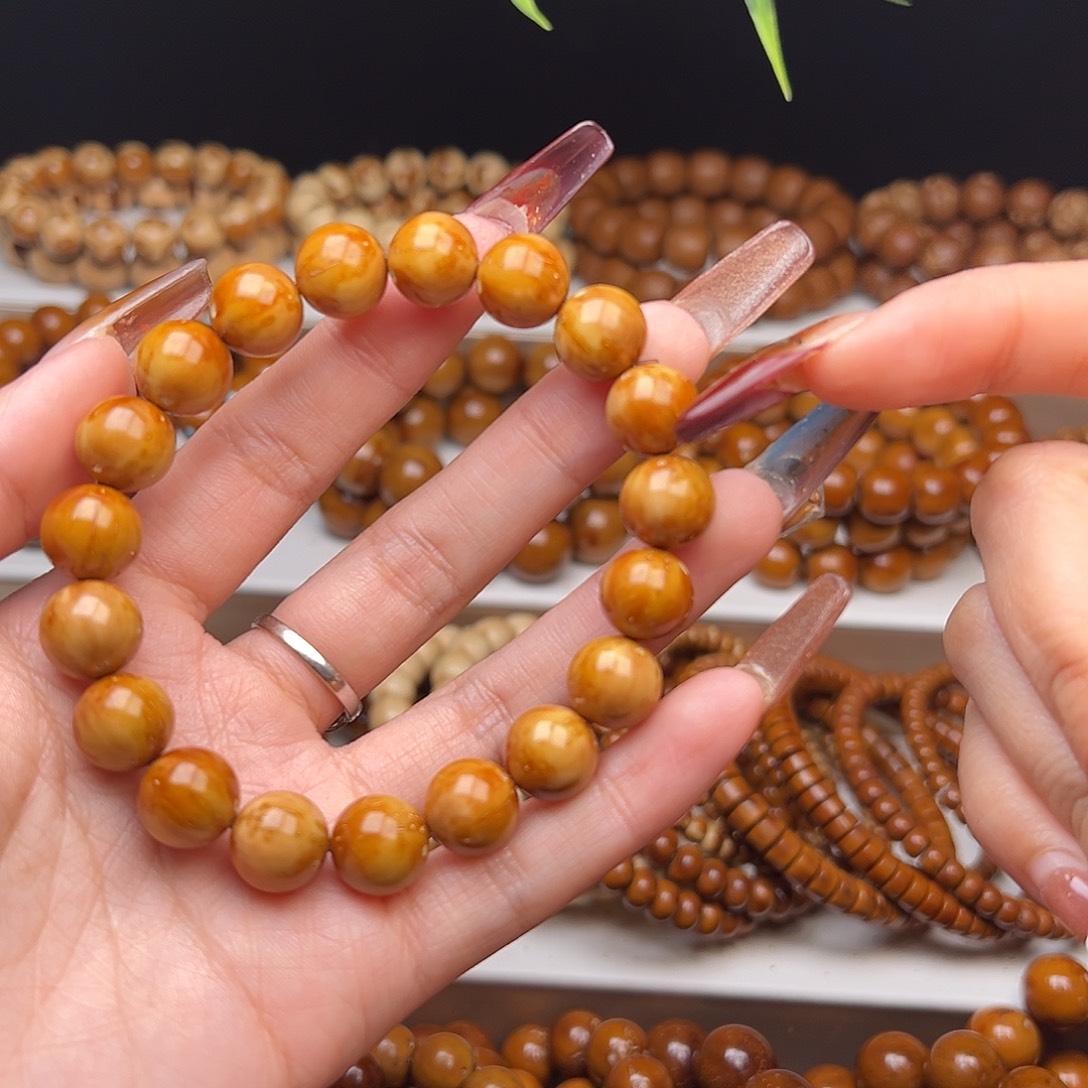 爱***梦手串紫金鼠11光珠