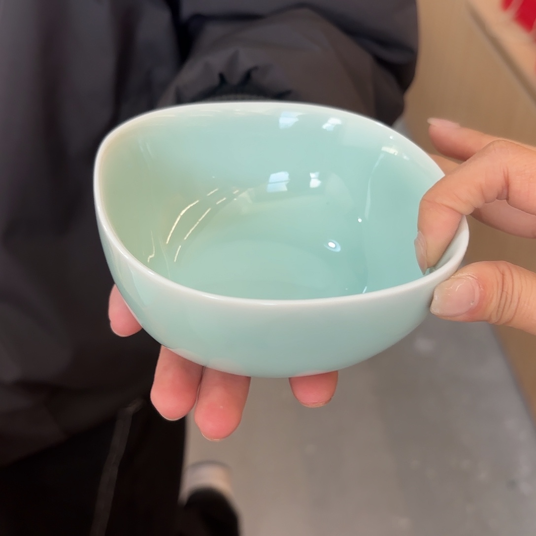 龙泉云间青瓷小米茶器