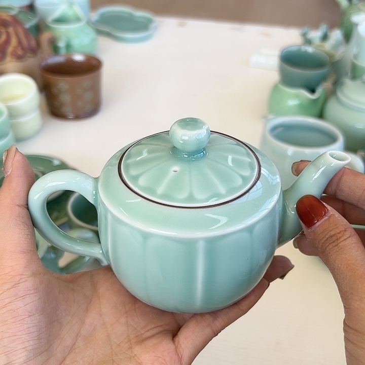 小米茶器龙泉青瓷