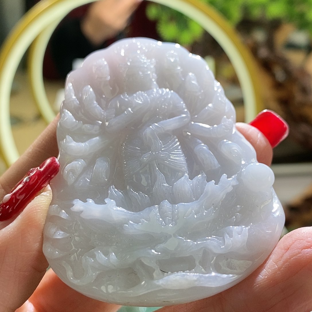【闪购商品】翡翠颈饰未镶嵌千手