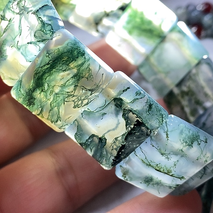 昆***山玛瑙/玉髓未镶嵌吊坠(赠链)