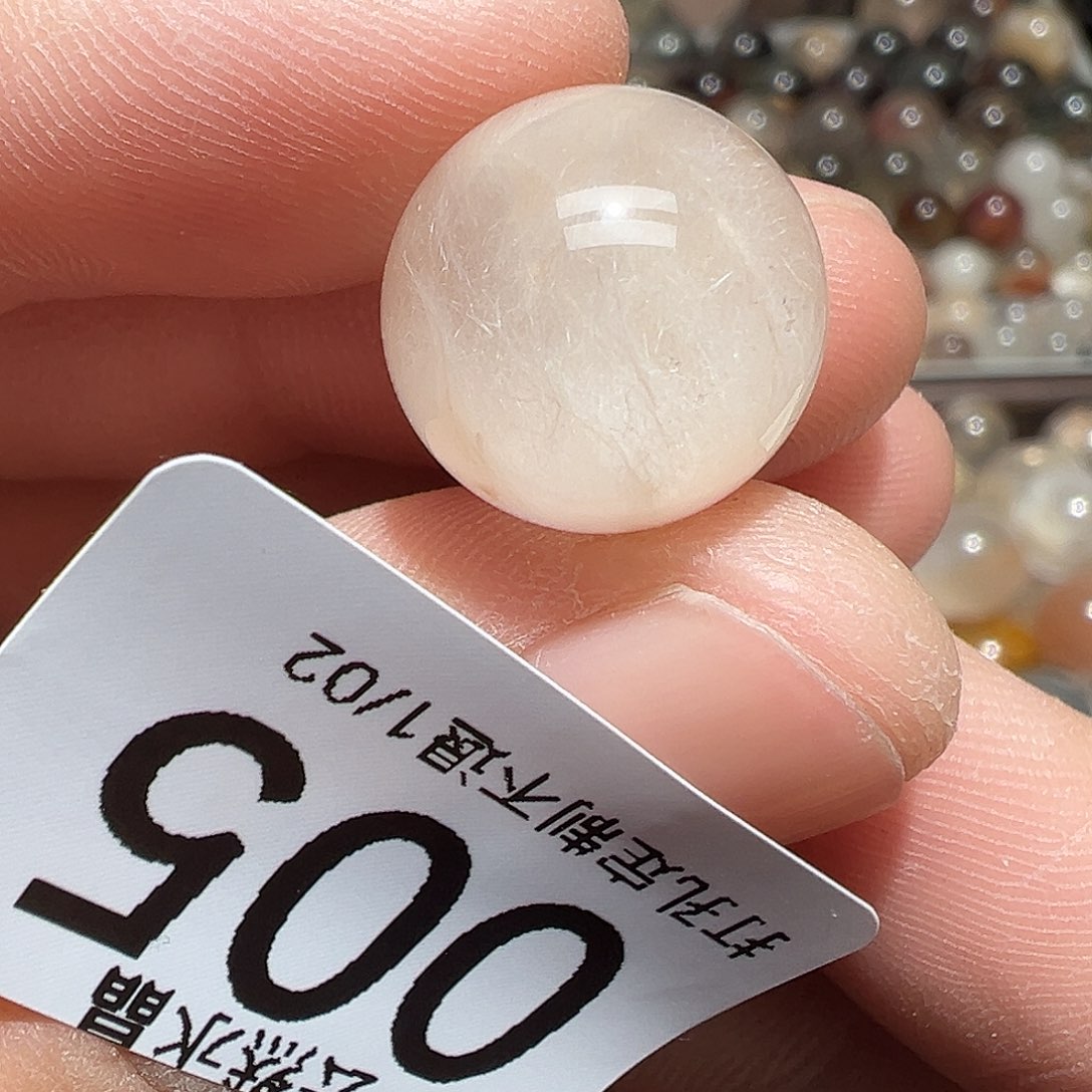 珠宝半成品水晶未镶嵌