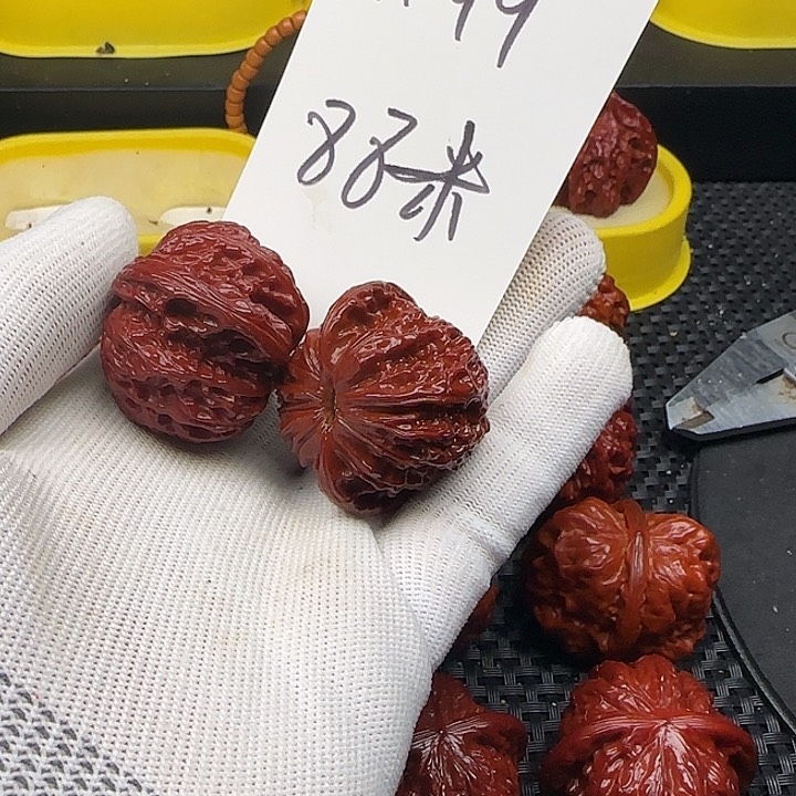 文玩核桃吊坠K*9磨盘