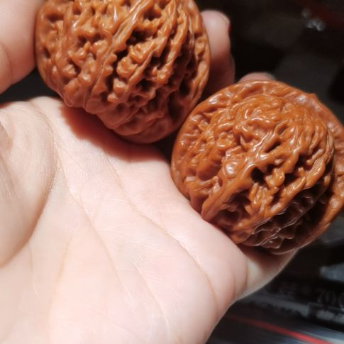 猴头核桃吊坠無**生46四座楼