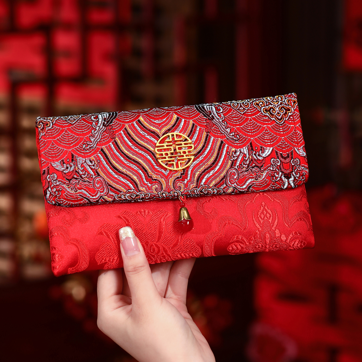 红包结婚订婚2026新款父母改口费专用随份子随礼喜字大号万元高档