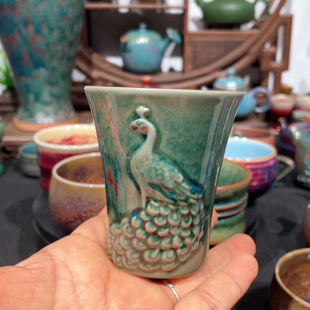 中国神后钧瓷茶器