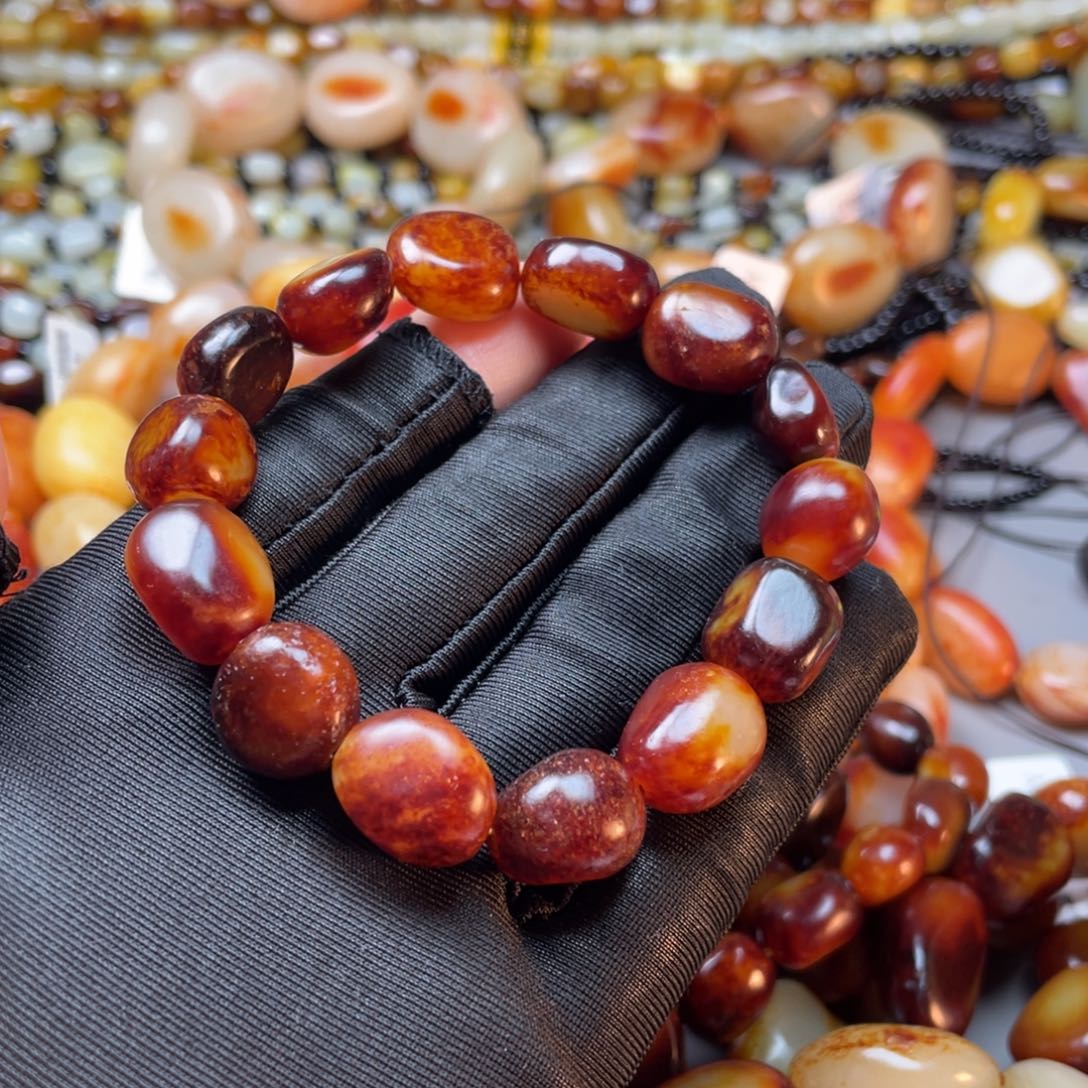 和田玉手链未镶嵌