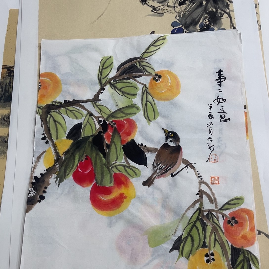 姜奇老师花鸟作品