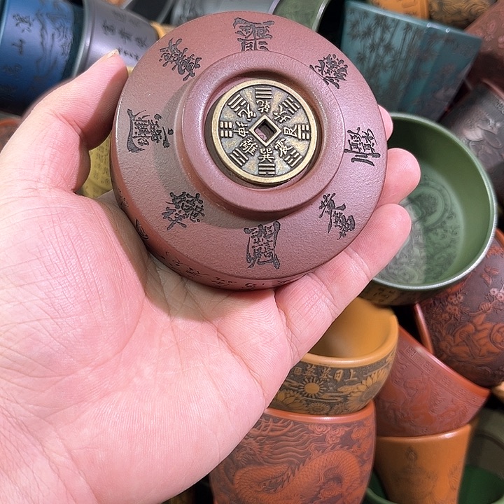 茶杯紫砂全手工紫砂主人杯