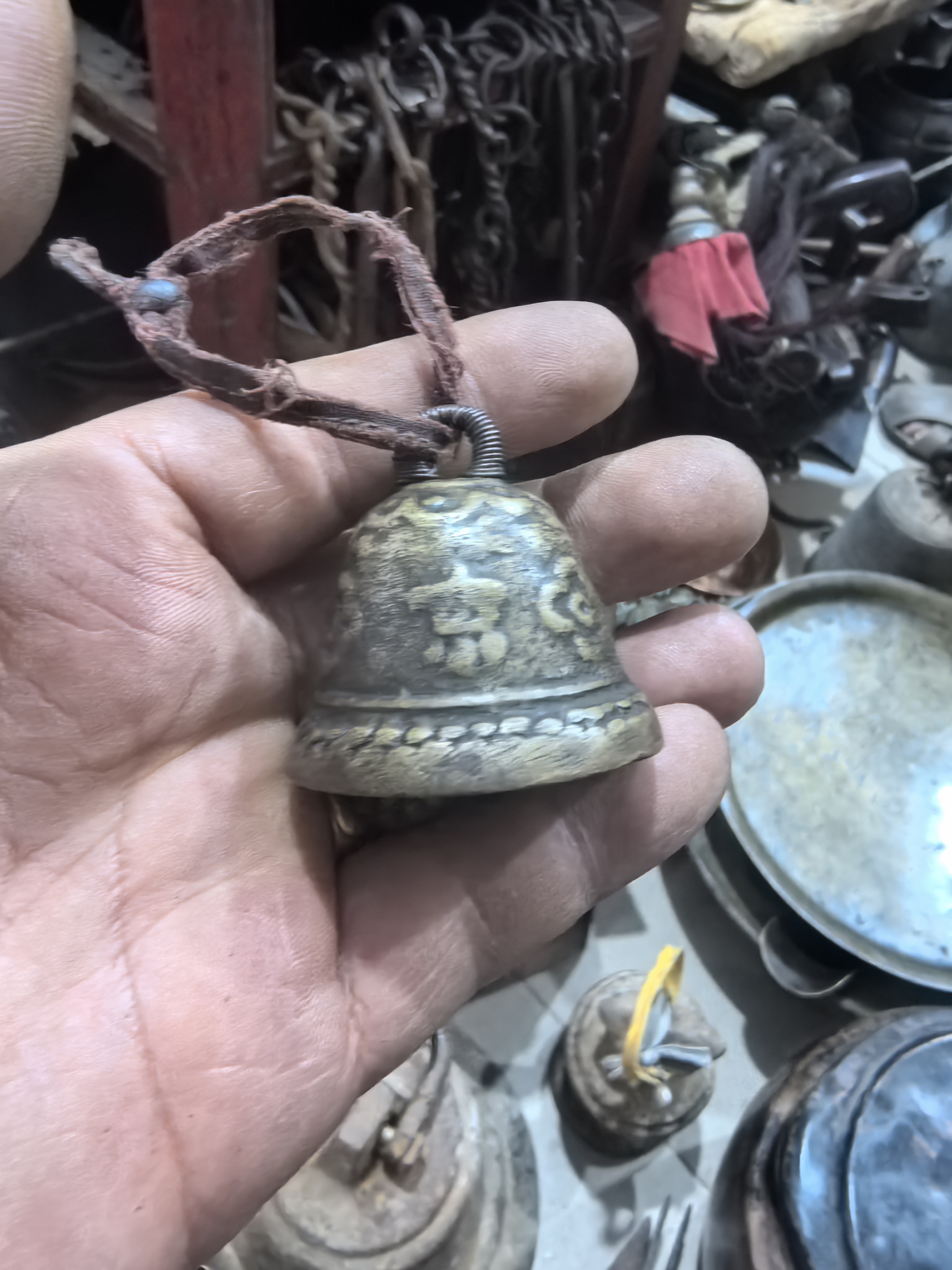 老物件铜铃铛一个包邮