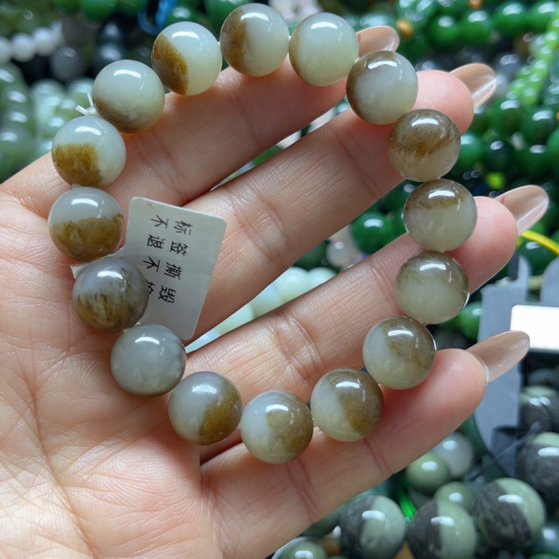 和田玉手链未镶嵌