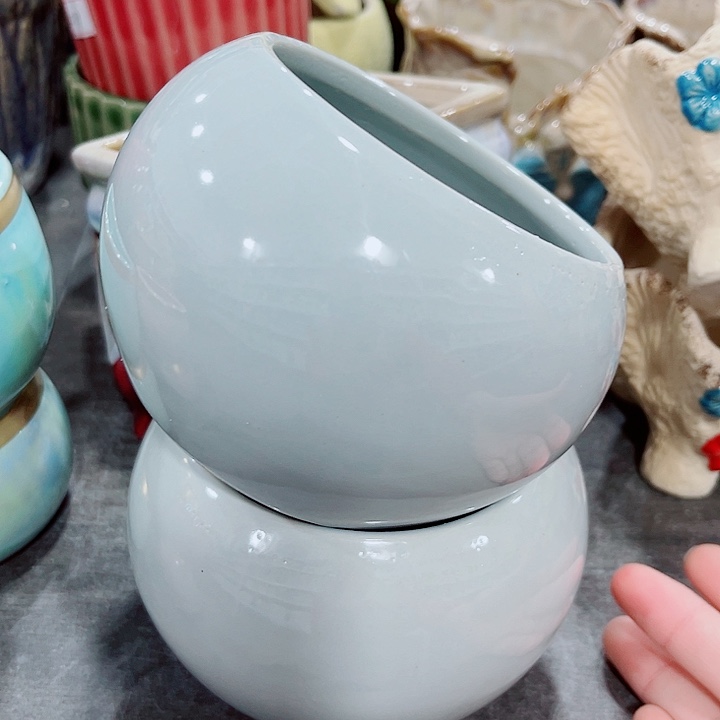 多肉陶瓷花盆满10元包邮