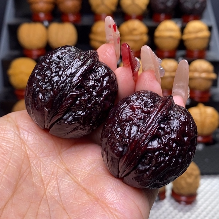 文玩核桃把件铁将军31号