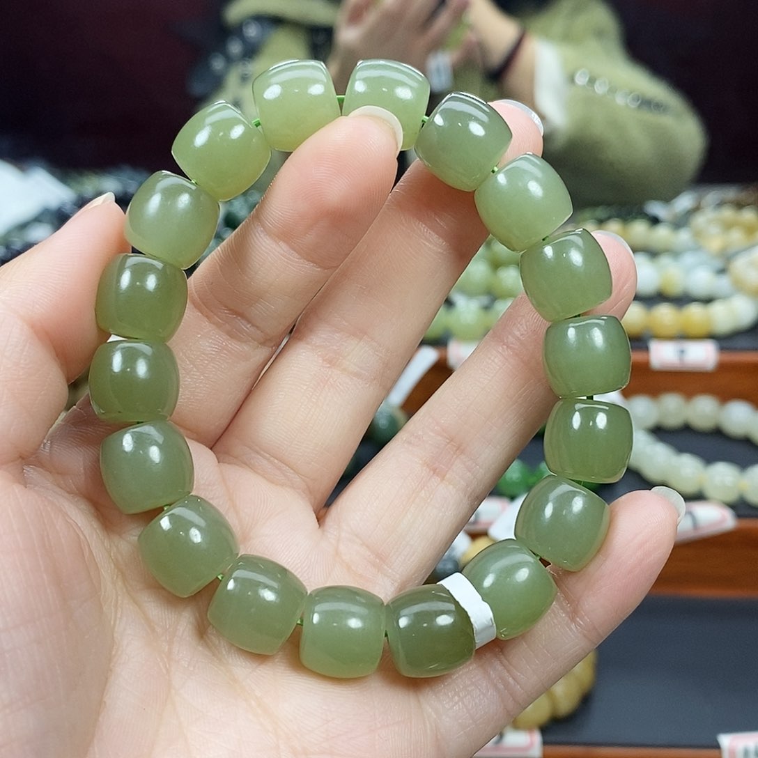 和田玉手链未镶嵌