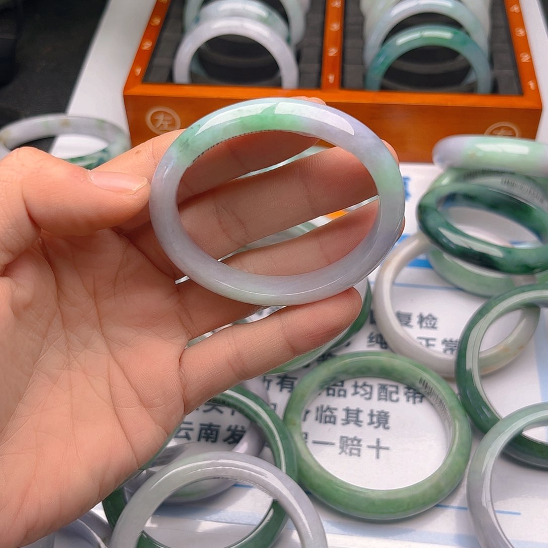 未镶嵌手镯翡翠5455x5. 57