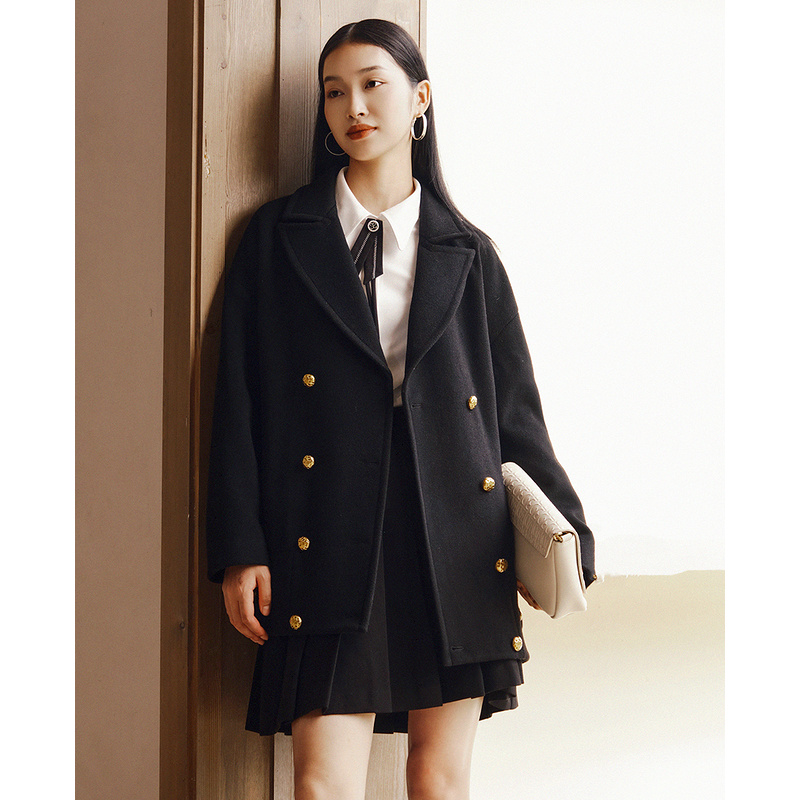 【尚雅】莱芙艾迪儿中长大衣1E4D14061