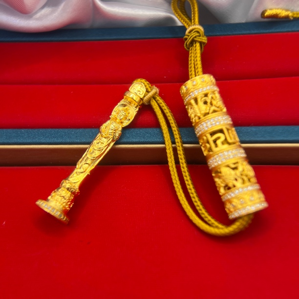 吊坠足银锆石 2号店 P1624随身佛吊坠藏佛