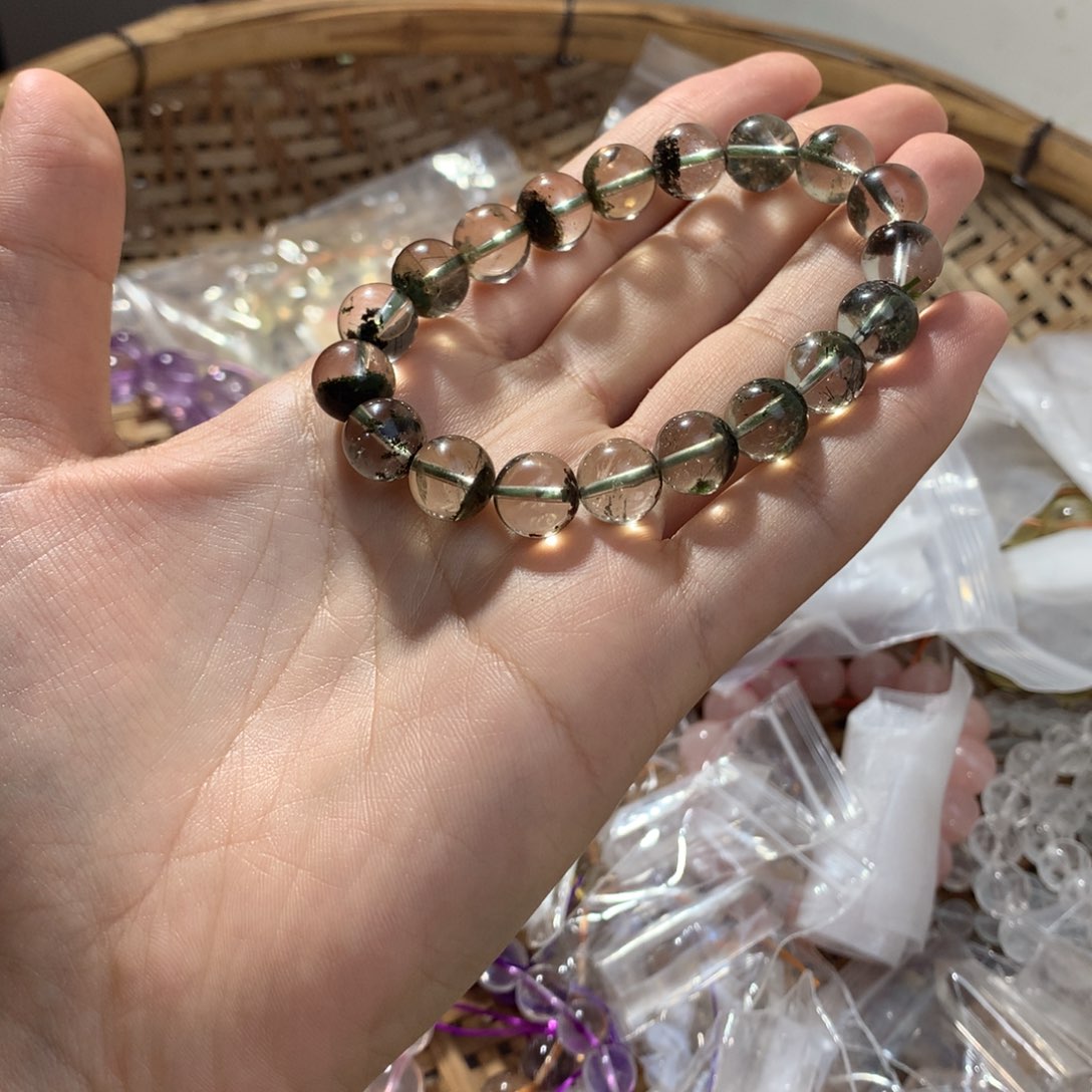 水晶珠宝半成品未镶嵌?****心天然