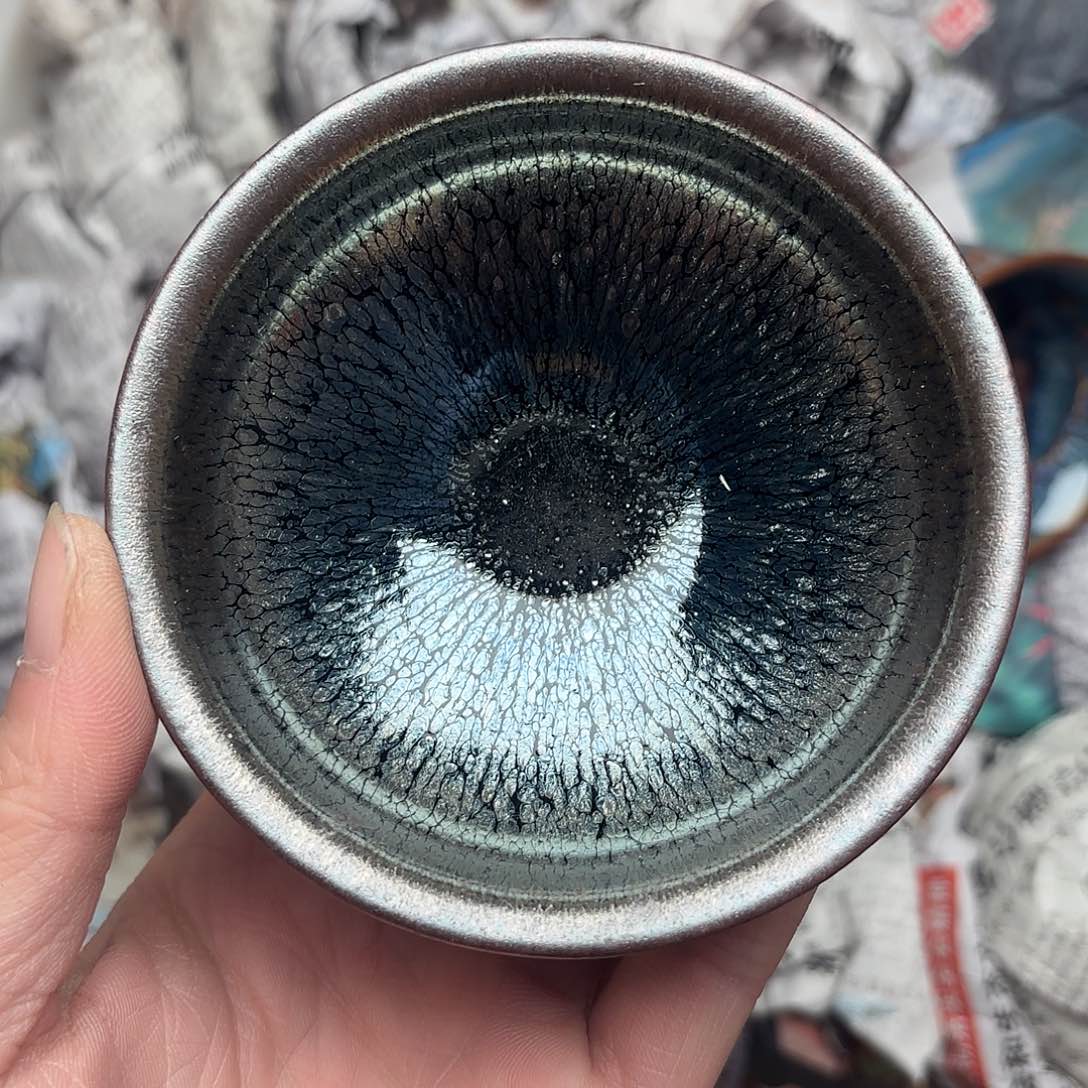 茶盏艾****境建盏主人杯一只
