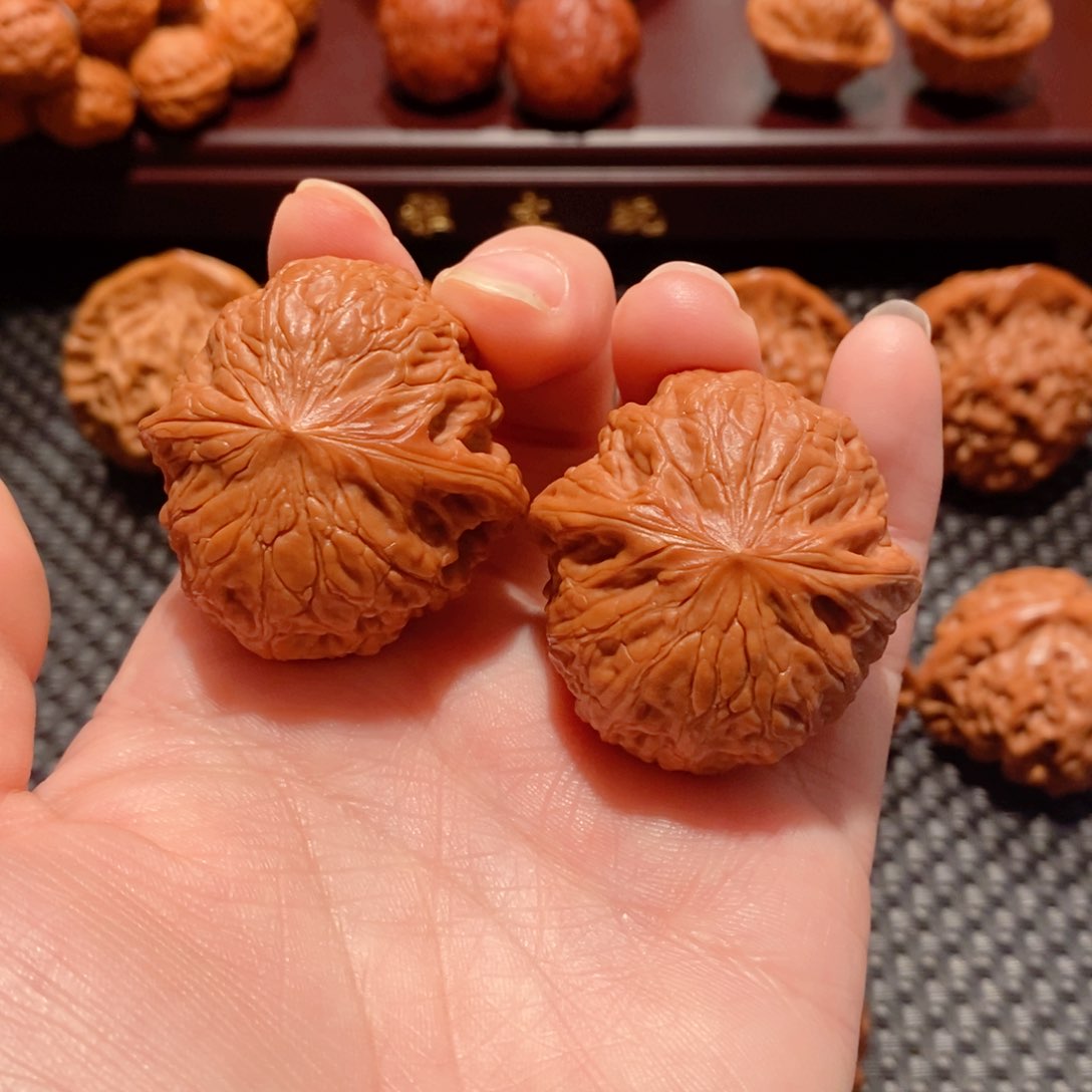 文玩核桃把件铁锤