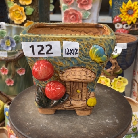 【闪购商品】红陶粗陶材质多肉花盆