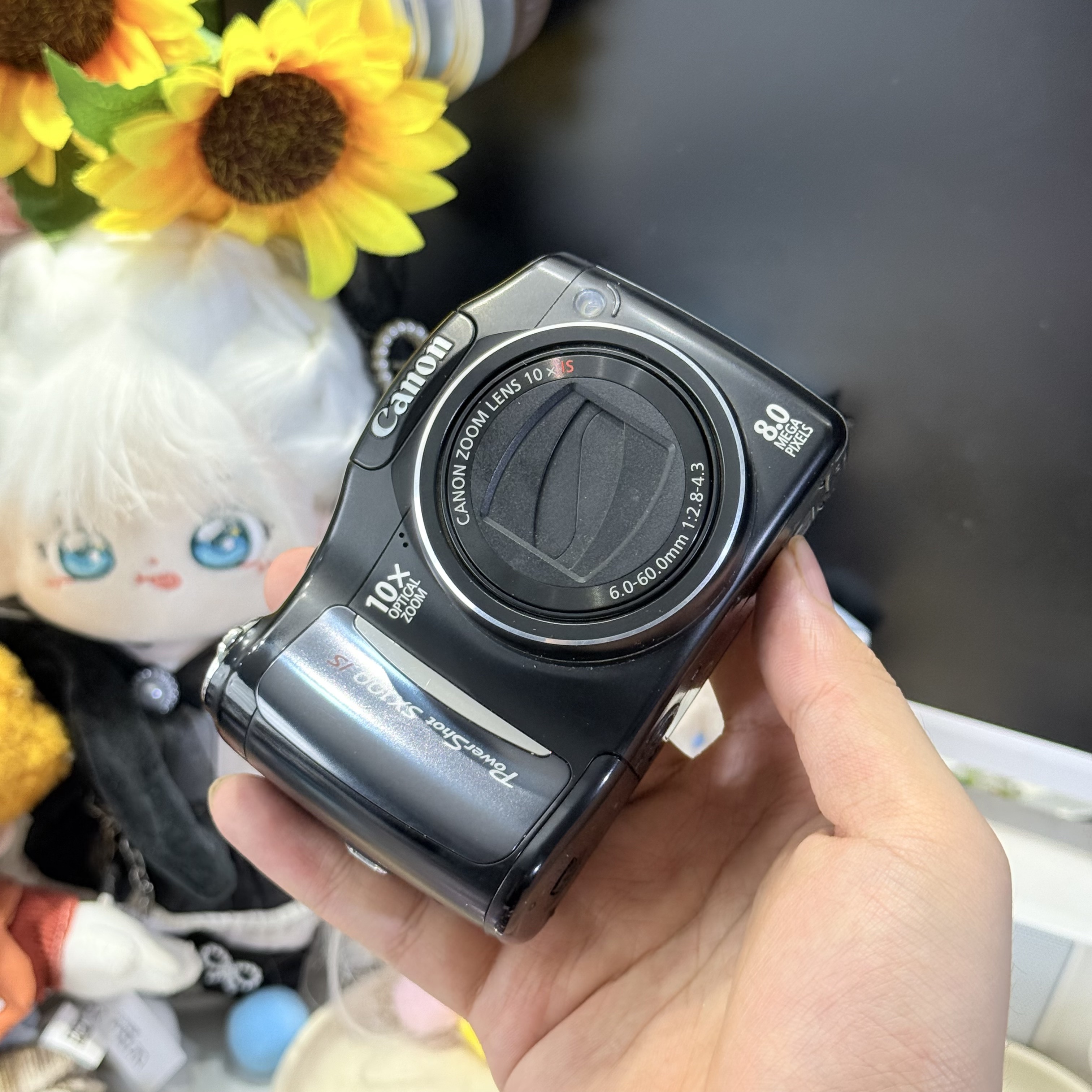 9新 Canon/佳能 二手佳能sx100小长焦人像风景神器五号电池供电