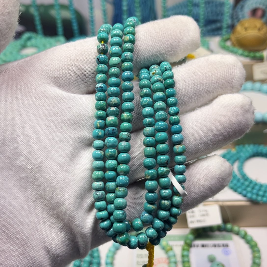 绿松石未镶嵌手链