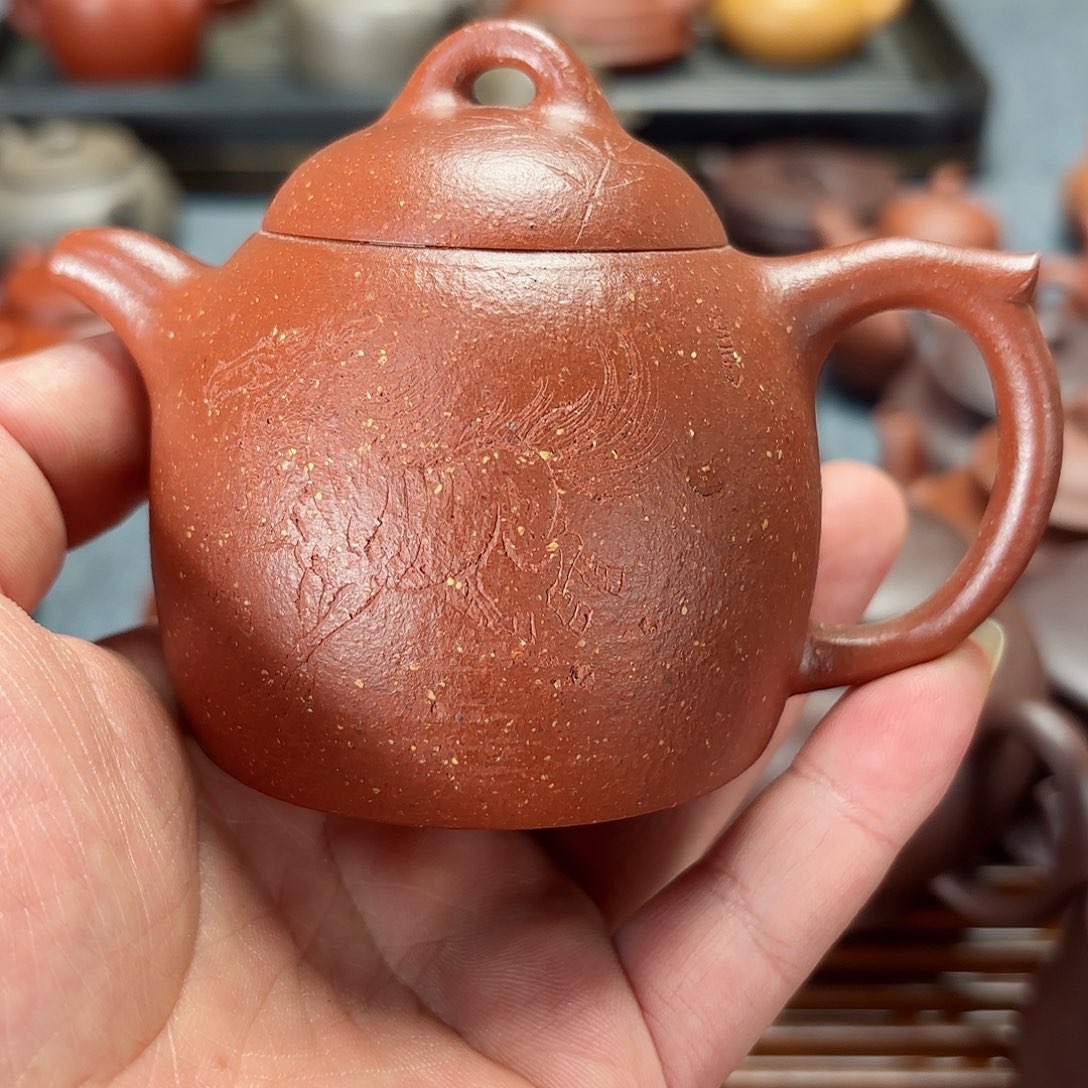 紫砂茶壶全手工秦权