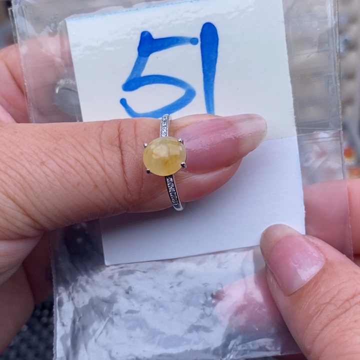 未镶嵌戒指翡翠缅甸