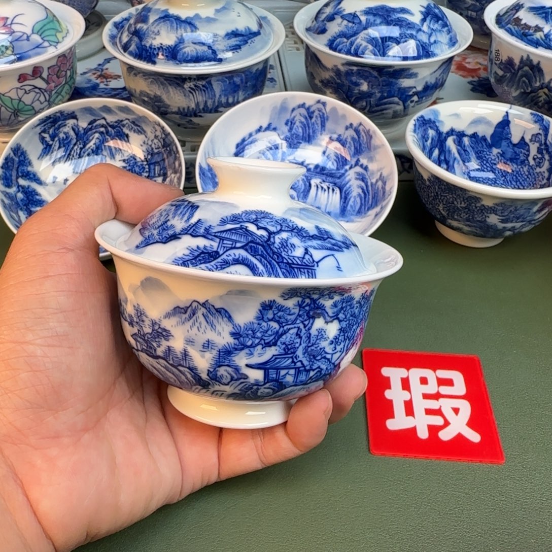 陶纯手工纯手绘茶具264