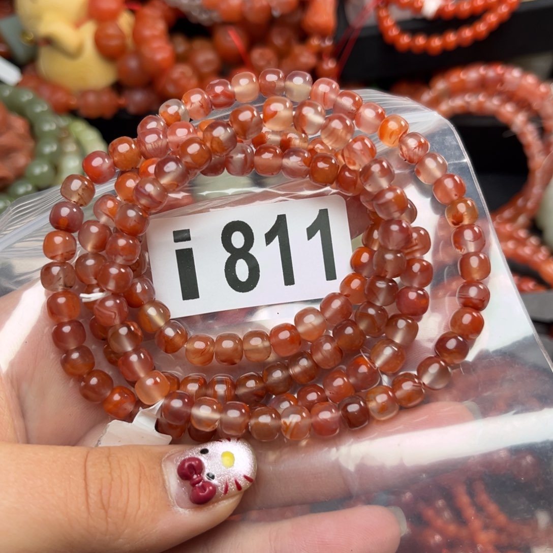 南红玛瑙未镶嵌珠宝奇石6*+