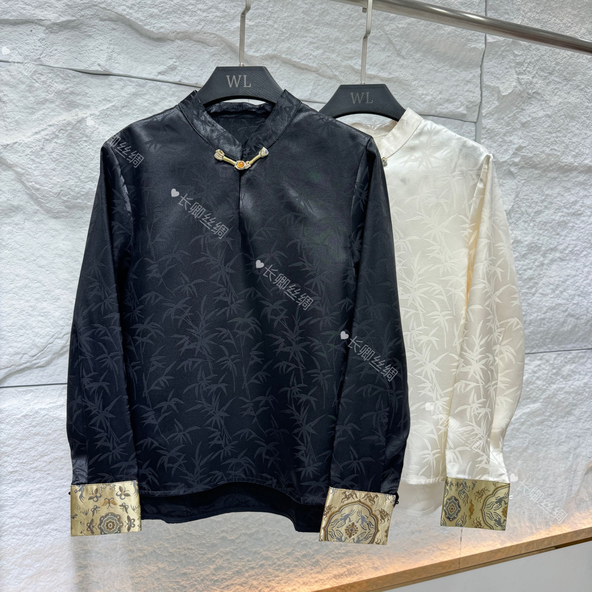 【倾云】原创设计师新中式上衣女小衫百搭 SL12086