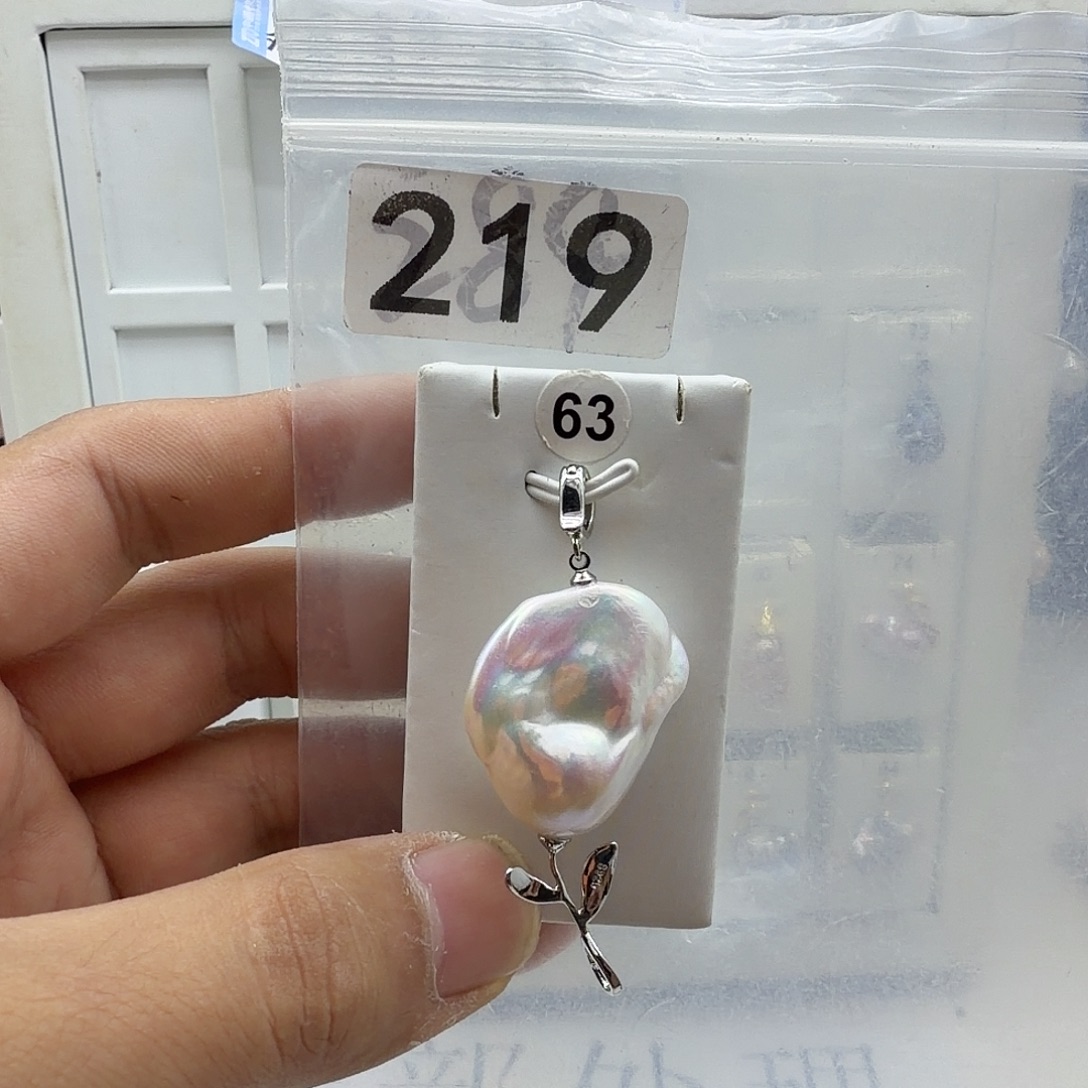 合金淡水珍珠颈饰