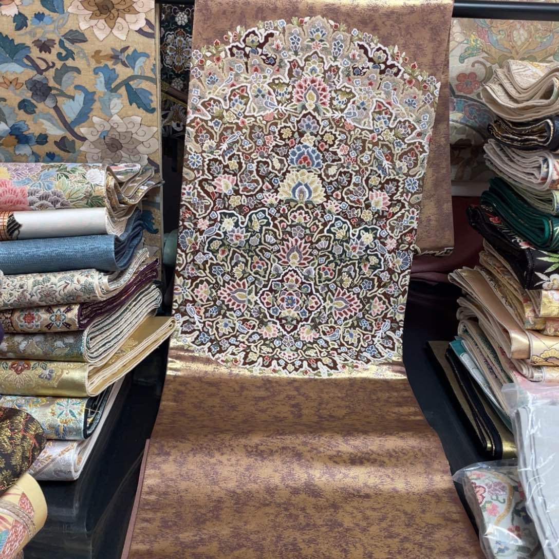 织绣唐锦西阵织高端定制面料