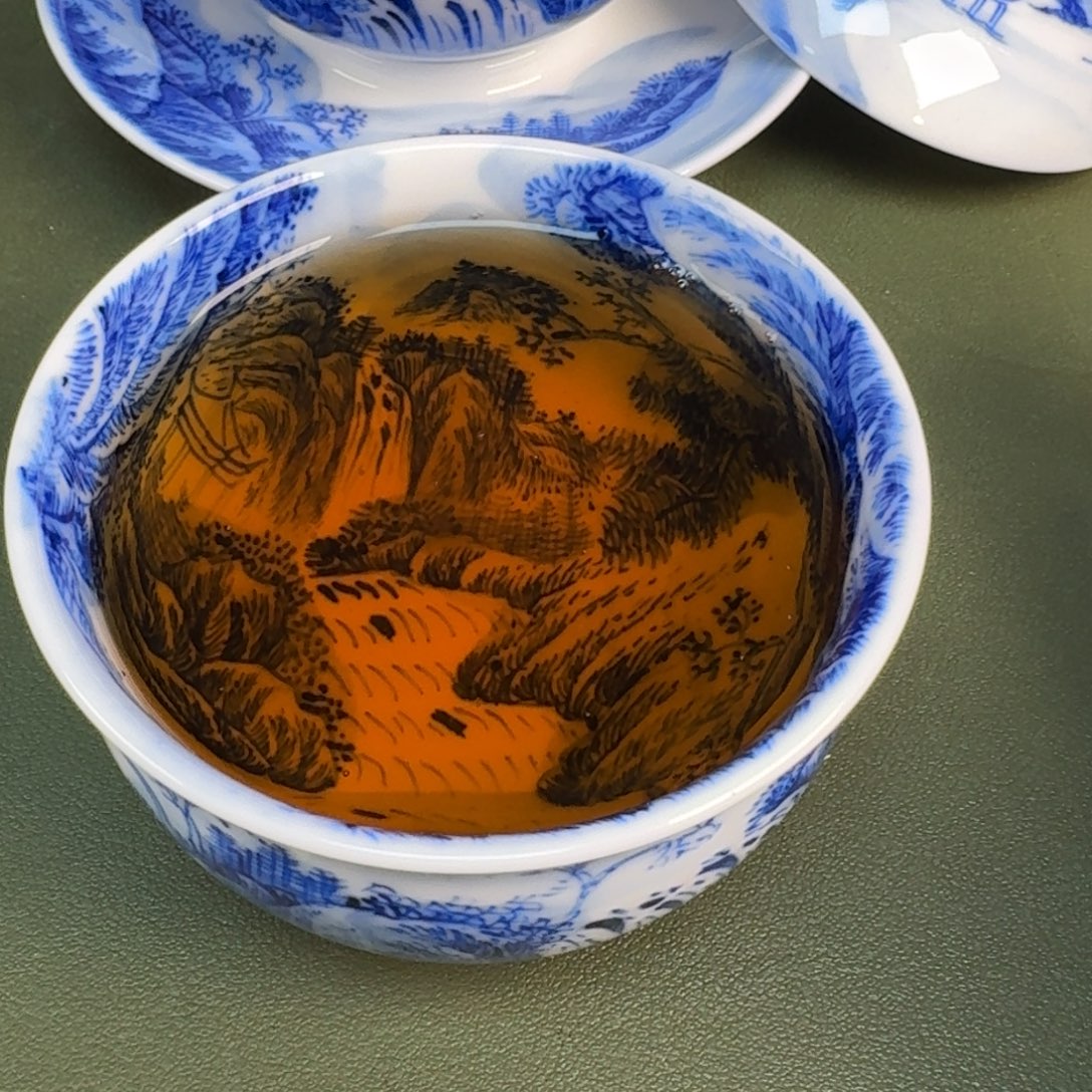 陶景德镇纯手绘茶具圆圆220