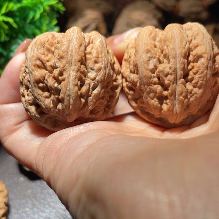 把件文玩核桃曼*东北楸子小雪280