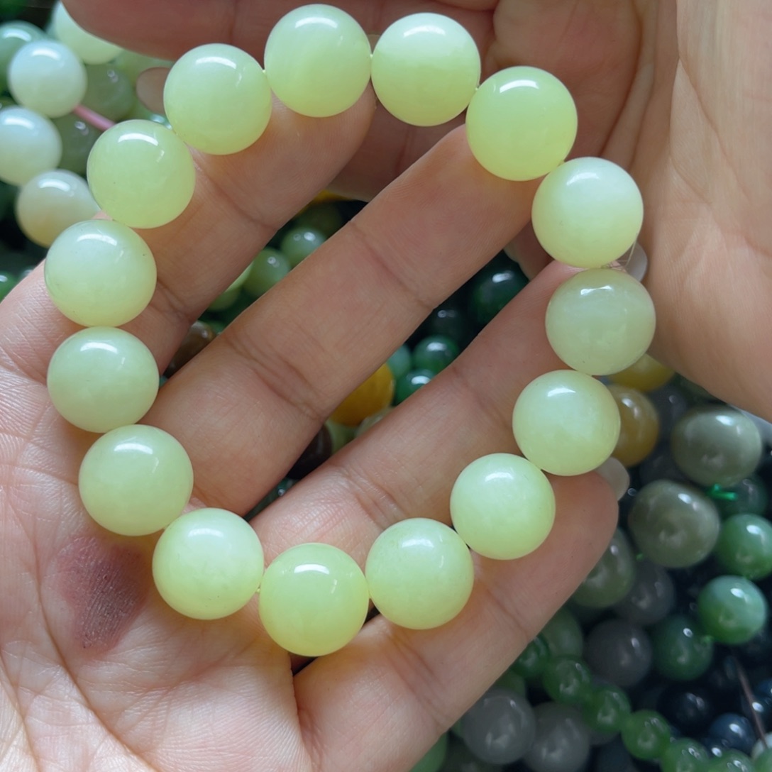 和田玉手链未镶嵌