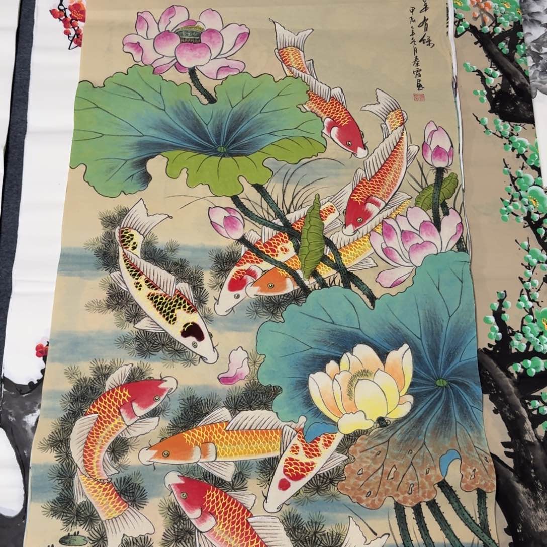 国画晓彤美术馆直播间