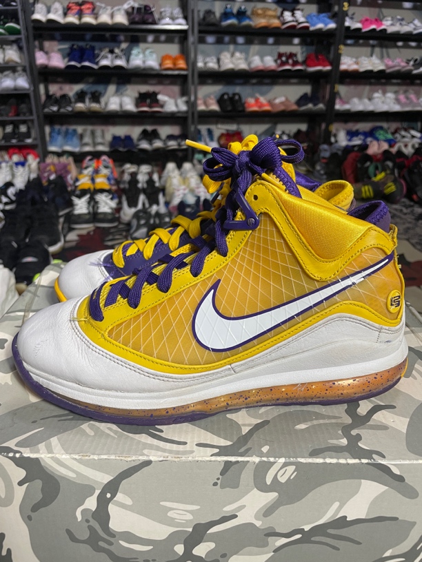 90新 NIKE/耐克 40码250/Nike Air Max LeBron 7 詹姆斯 篮球鞋 