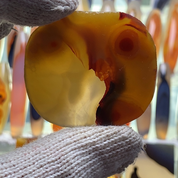 合金玛瑙/玉髓珠宝半成品103