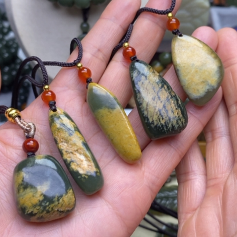 【闪购商品】未镶嵌和田玉挂件五***3