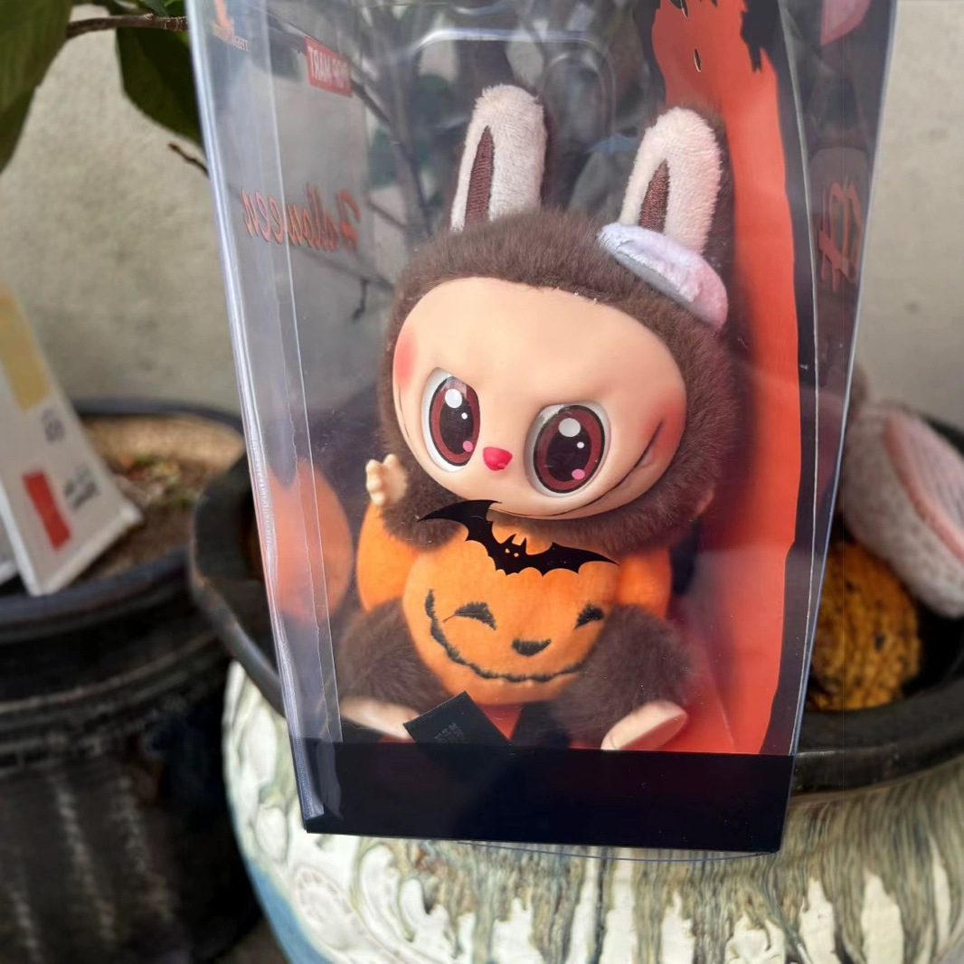 玛特泡泡玛特泡泡卡通玛特毛绒公仔玩具马卡龙搪胶脸盲盒挂件潮玩