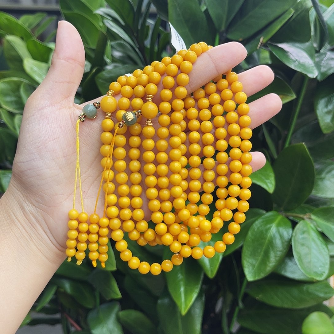 琥珀未镶嵌手链7m108多样性发其一