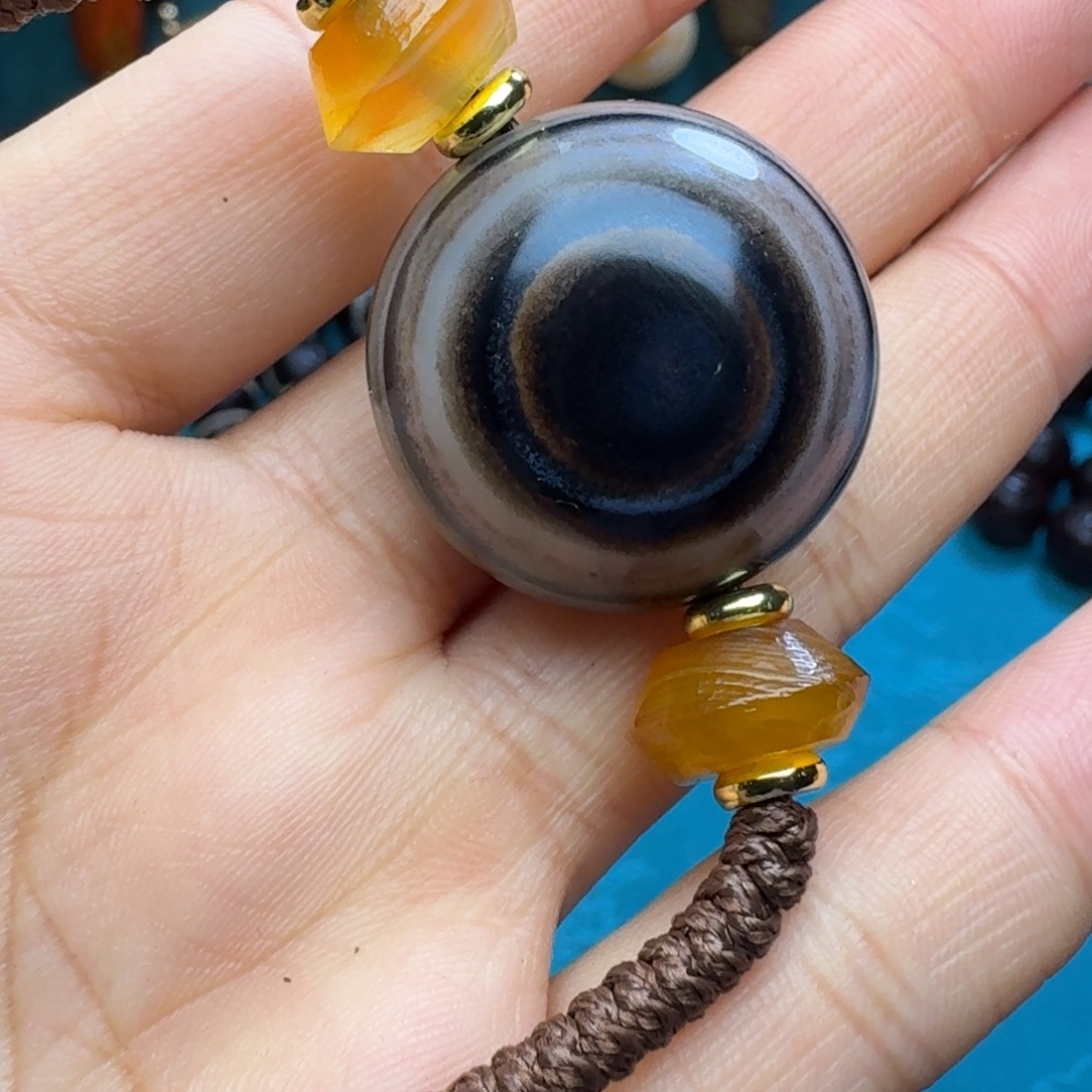 玛瑙/玉髓未镶嵌项链