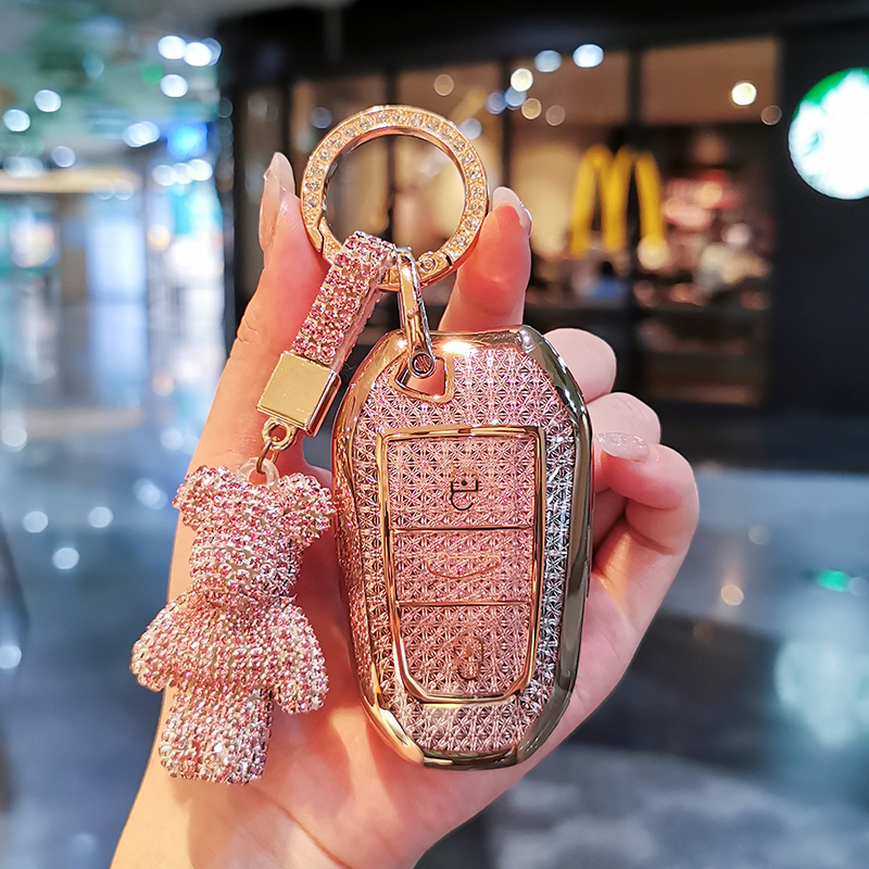 东风标致钥匙套3008汽车308女408壳2008标志508扣301/4008/5008包