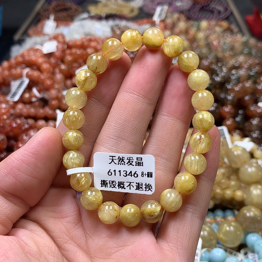 未镶嵌手链水晶，