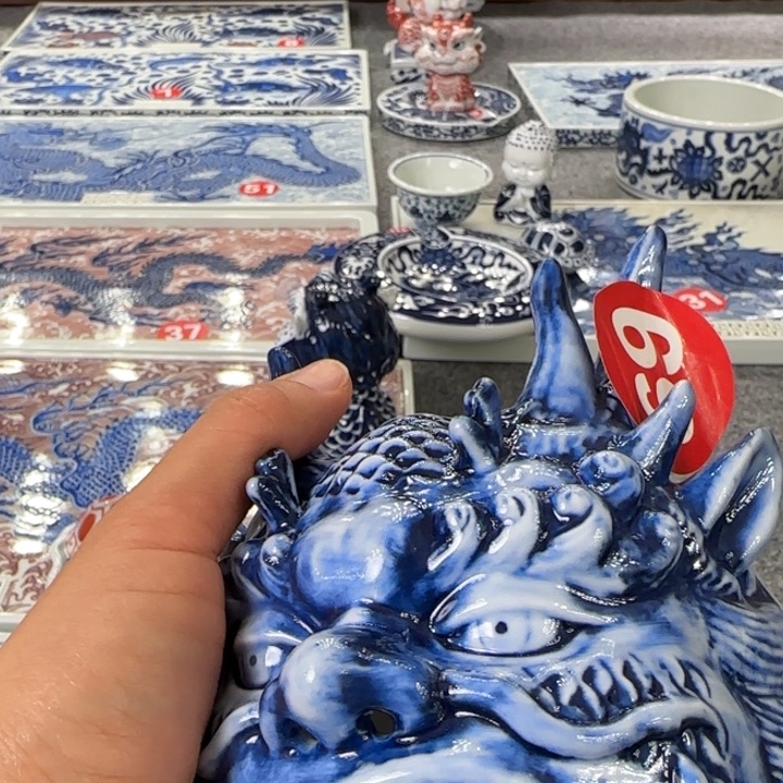 【闪购商品】逍*景德镇手工手绘陶瓷